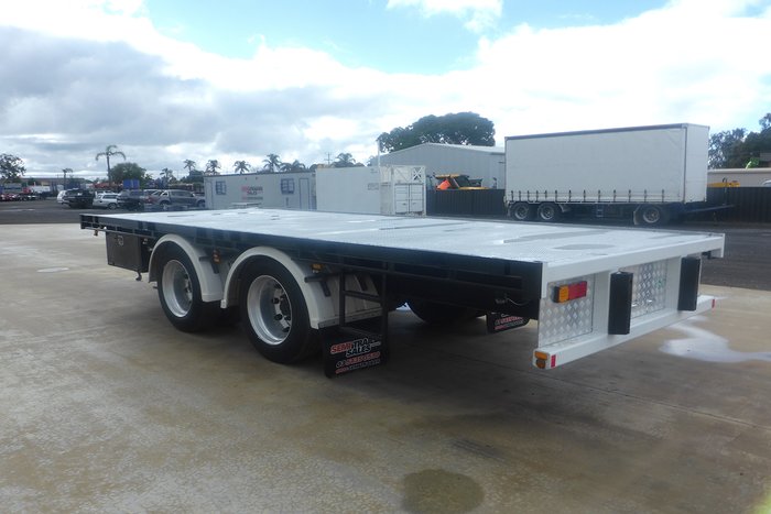 2013 Vellex 10 Pallet Bogie Flat Top Pig Trailer