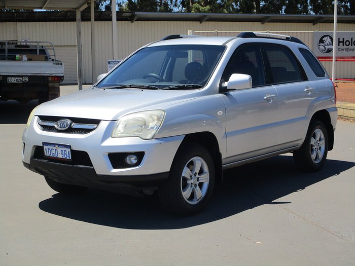 2009 Kia Sportage LX KM2 MY09 Silver