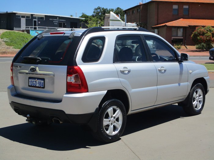 2009 Kia Sportage LX KM2 MY09 Silver