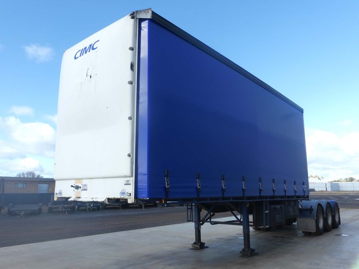 2008 CIMC B/D Lead/Mid 12 Pallet Curtainsider - RENTAL