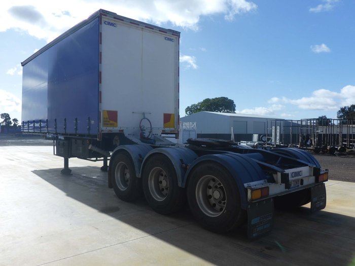 2008 CIMC B/D Lead/Mid 12 Pallet Curtainsider - RENTAL