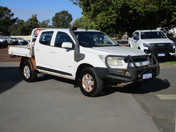 2012 Holden Colorado LT RG MY13 White