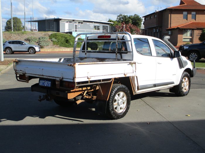 2012 Holden Colorado LT RG MY13 White