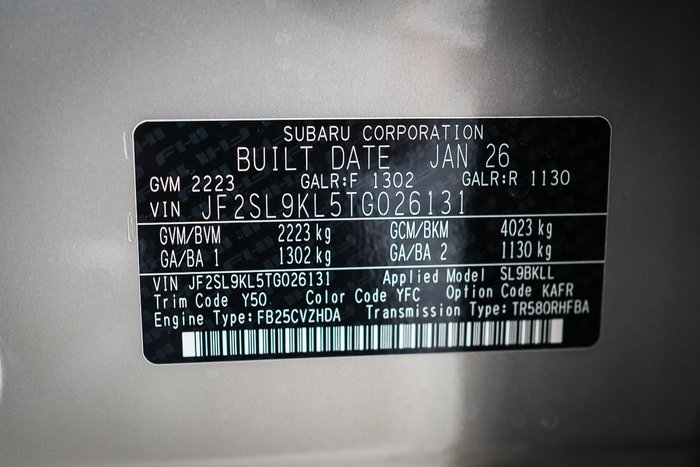 2026 Subaru FORESTER