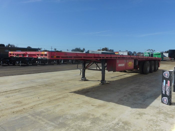2012 Freightmaster 44FT Flat Top Road Train Lead