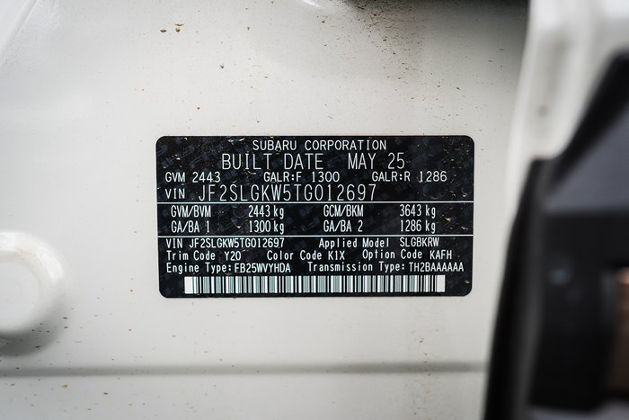 2025 Subaru FORESTER