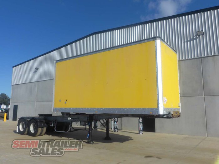 1993 Maxicube 10 Pallet Bogie Rollback Pantech A Trailer