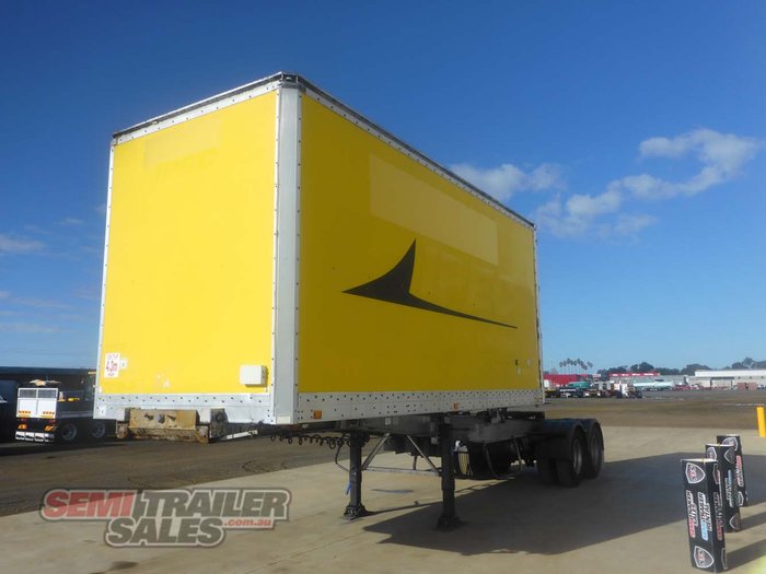 1993 Maxicube 10 Pallet Bogie Rollback Pantech A Trailer