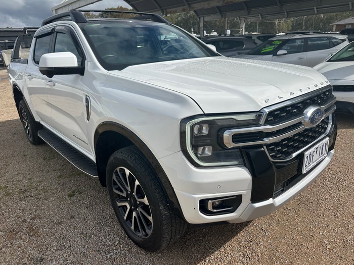 2024 Ford Ranger Platinum MY24.50 4X4 Dual Range Arctic White