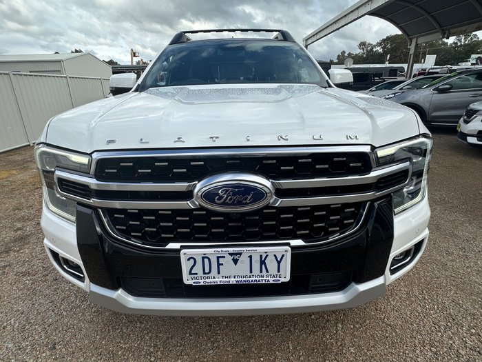 2024 Ford Ranger Platinum MY24.50 4X4 Dual Range Arctic White