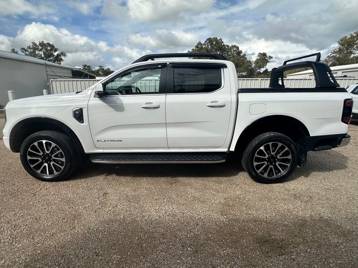 2024 Ford Ranger Platinum MY24.50 4X4 Dual Range Arctic White