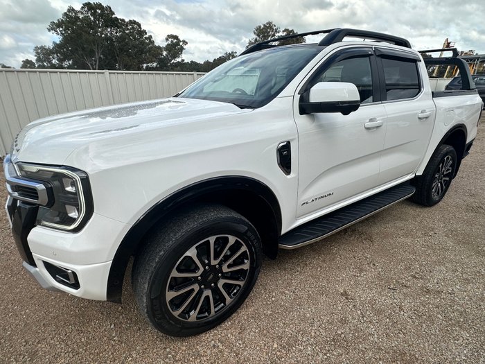 2024 Ford Ranger Platinum MY24.50 4X4 Dual Range Arctic White