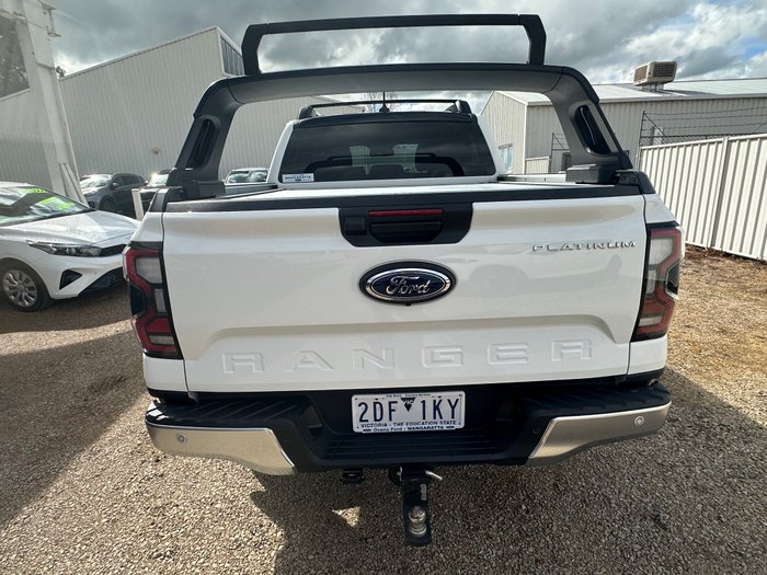 2024 Ford Ranger Platinum MY24.50 4X4 Dual Range Arctic White