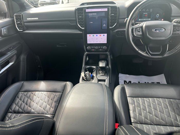 2024 Ford Ranger Platinum MY24.50 4X4 Dual Range Arctic White