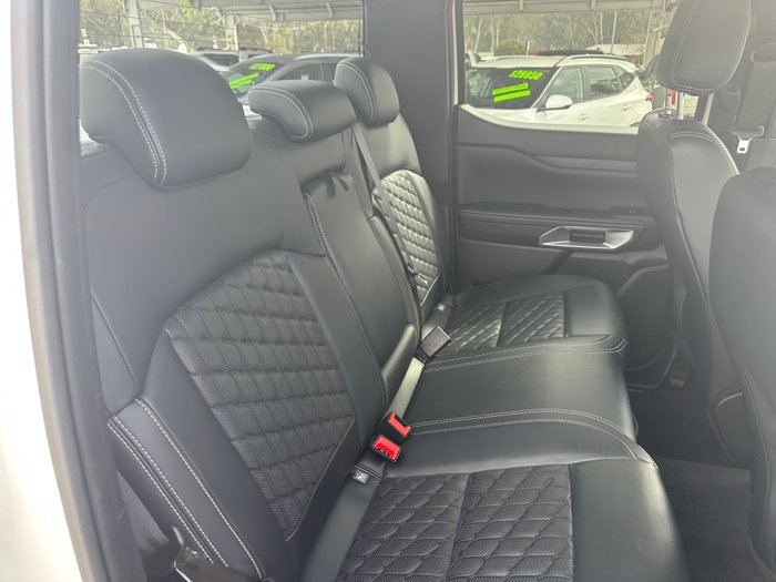 2024 Ford Ranger Platinum MY24.50 4X4 Dual Range Arctic White