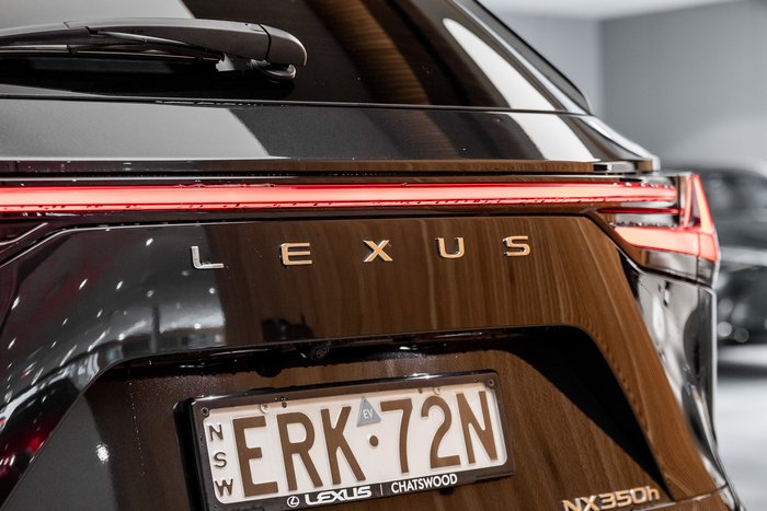 2022 Lexus NX350H F Sport 2.5L Hybrid Auto CVT Wagon