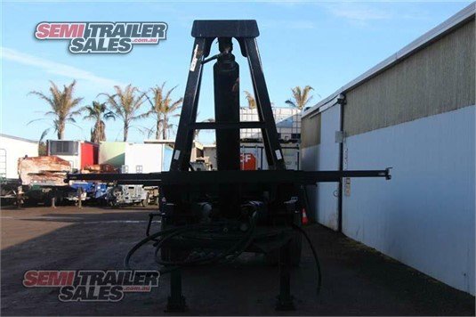 2005 Hamelex White Hook Lift Semi Trailer