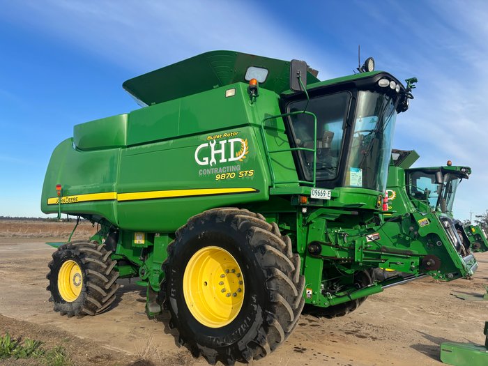 2011 JOHN DEERE 9870STS HEADER