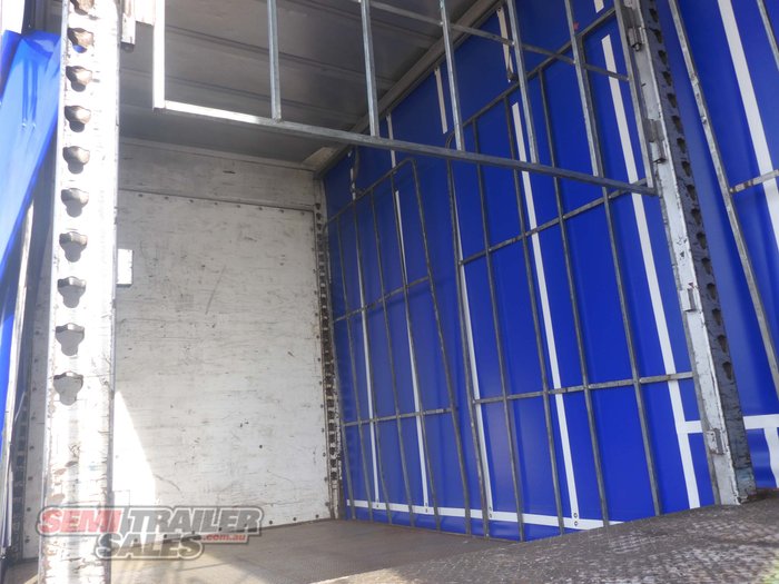2014 Vawdrey 2015 and 2014 Vawdrey 34 Pallet Dropdeck Curtainsider B Double Set with Mezz