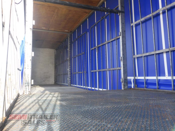 2014 Vawdrey 2015 and 2014 Vawdrey 34 Pallet Dropdeck Curtainsider B Double Set with Mezz