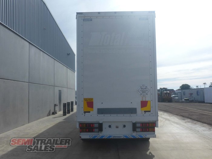 2014 Vawdrey 2015 and 2014 Vawdrey 34 Pallet Dropdeck Curtainsider B Double Set with Mezz