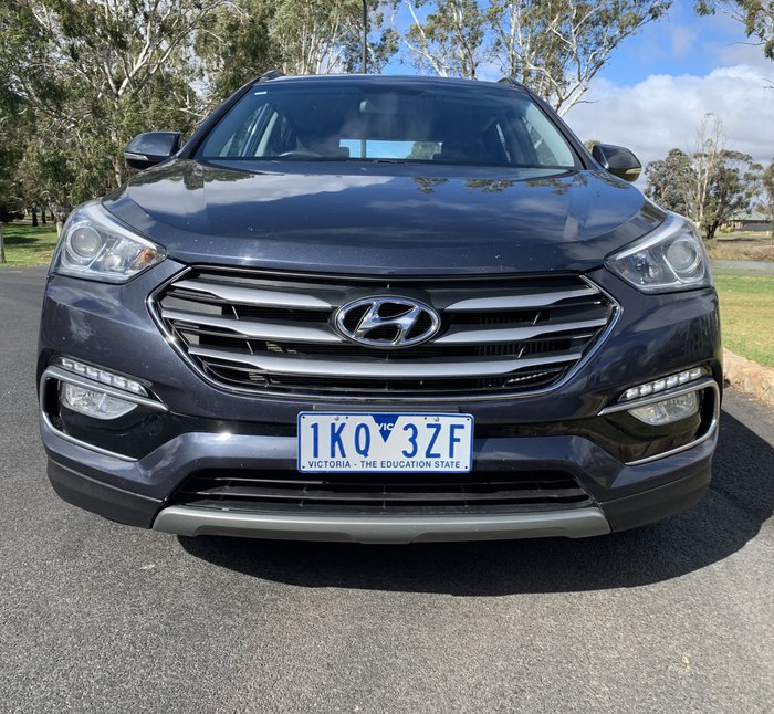 2016 Hyundai Santa Fe Elite DM3 Series II MY17 4X4 On Demand BLUE
