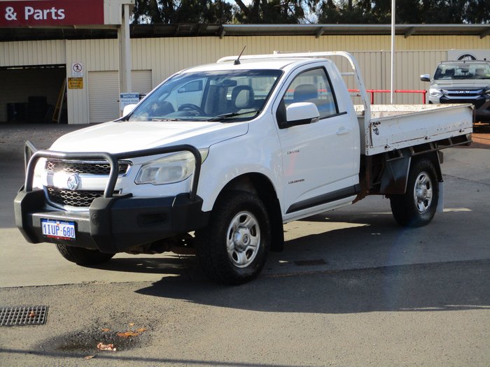 2012 Holden Colorado LX RG MY13 White