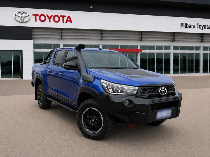 2019 Toyota Hilux Rugged X Nebula Blue