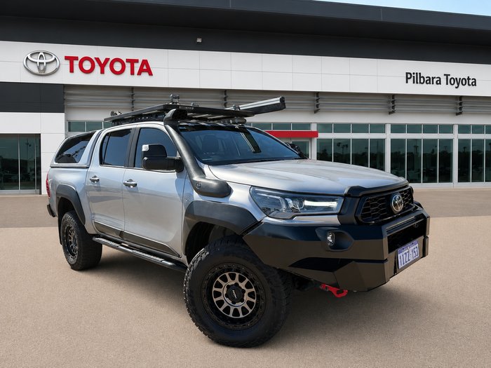 2022 Toyota Hilux Rugged X Silver