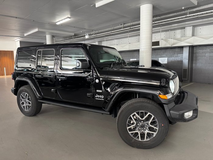 2024 Jeep Wrangler Unlimited Overland JL MY24 4X4 Dual Range Black