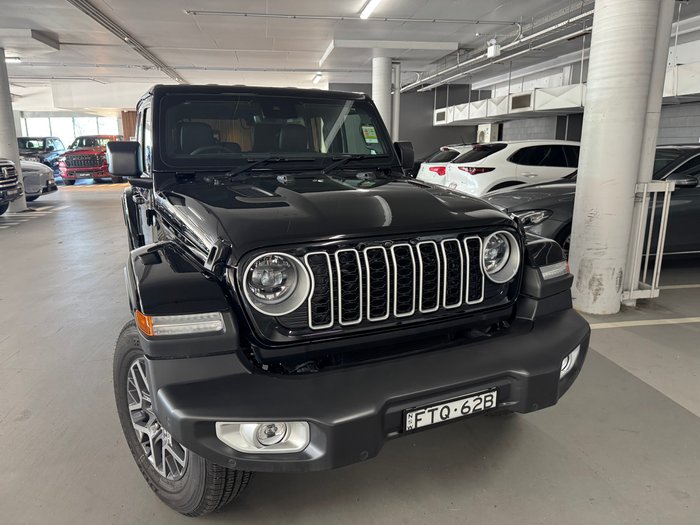 2024 Jeep Wrangler Unlimited Overland JL MY24 4X4 Dual Range Black