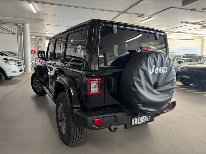2024 Jeep Wrangler Unlimited Overland JL MY24 4X4 Dual Range Black