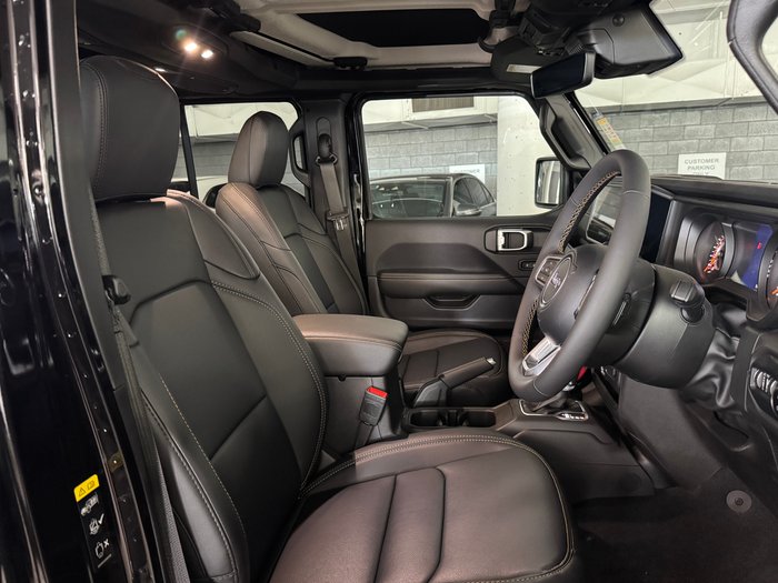 2024 Jeep Wrangler Unlimited Overland JL MY24 4X4 Dual Range Black