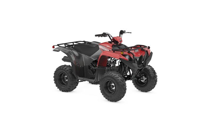 2025 Yamaha YFM110G Grey/Red