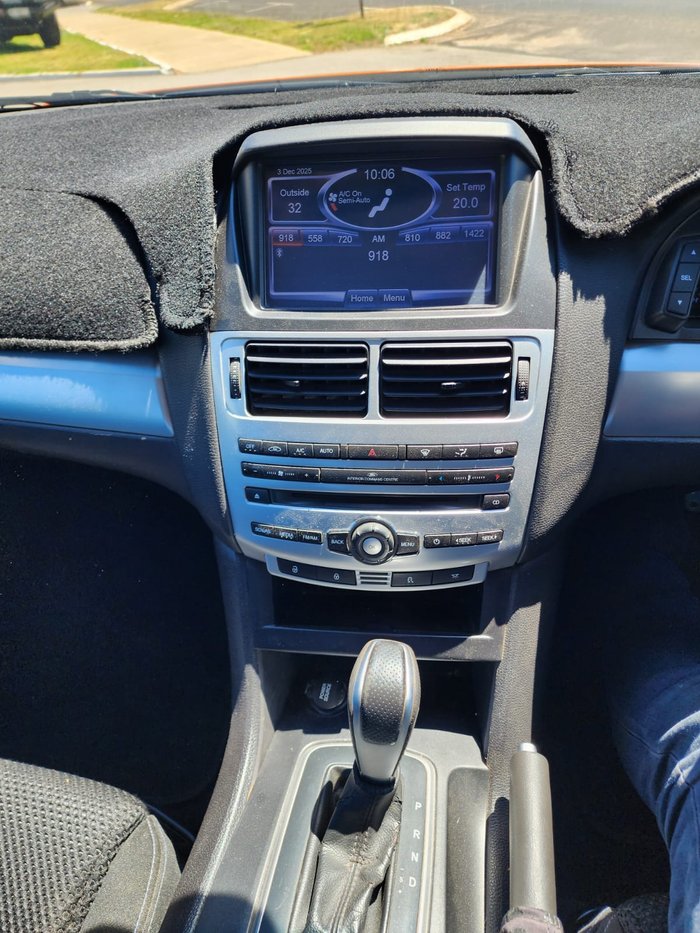 2012 Ford Falcon XR6 FG MkII Orange