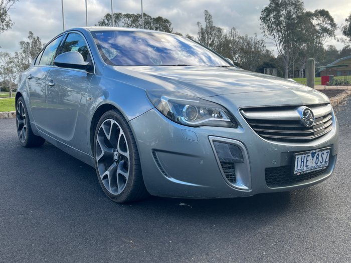 Holden HOLDEN INSIGNIA VXR 4DR SEDAN 2.8L TURBO AUTO GEV-SILVER LAKE