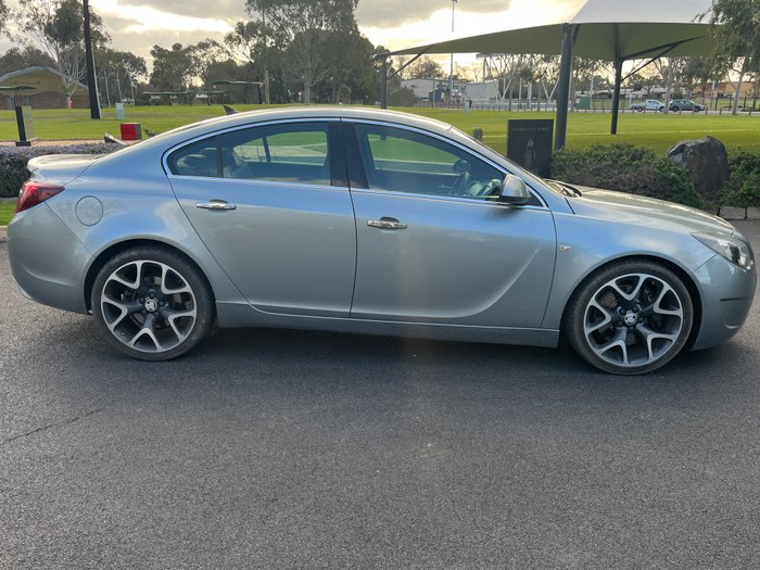 Holden HOLDEN INSIGNIA VXR 4DR SEDAN 2.8L TURBO AUTO GEV-SILVER LAKE
