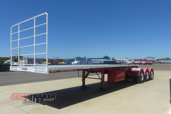 2007 Vawdrey 12 Pallet Flat Top A Trailer