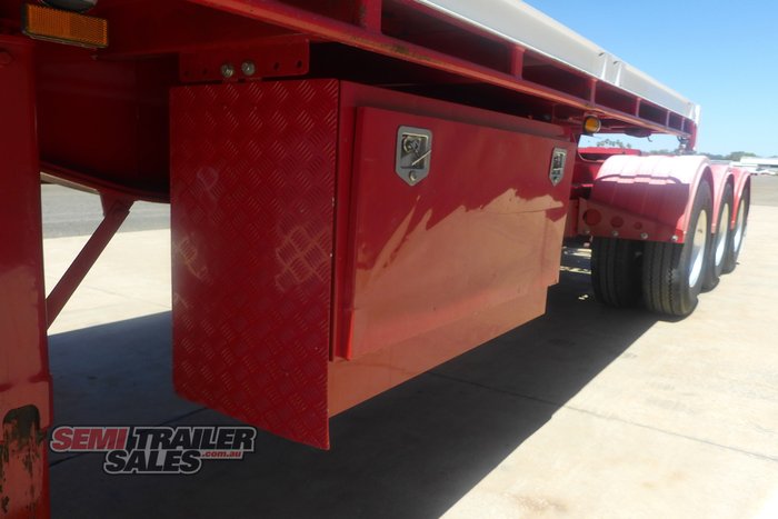 2007 Vawdrey 12 Pallet Flat Top A Trailer