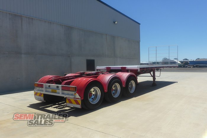 2007 Vawdrey 12 Pallet Flat Top A Trailer