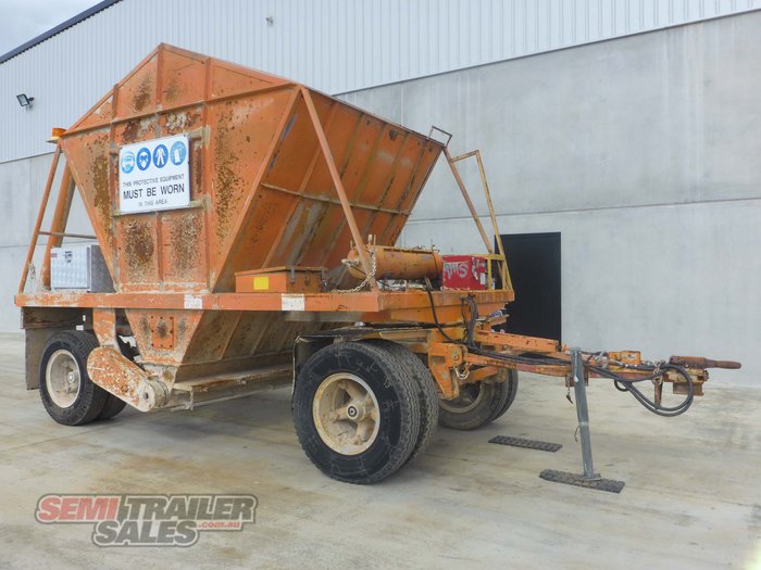 1980 Abeson Lime Spreader Dog Trailer