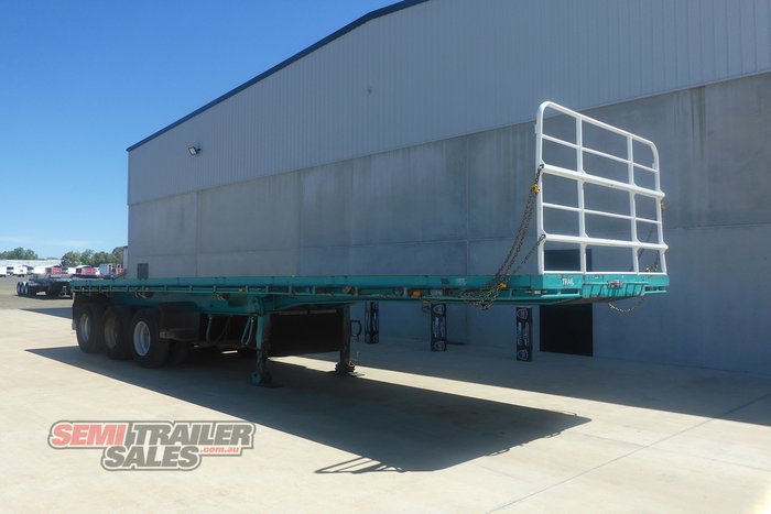 2014 Haulmark 18 Pallet Flat Top Road Train Lead