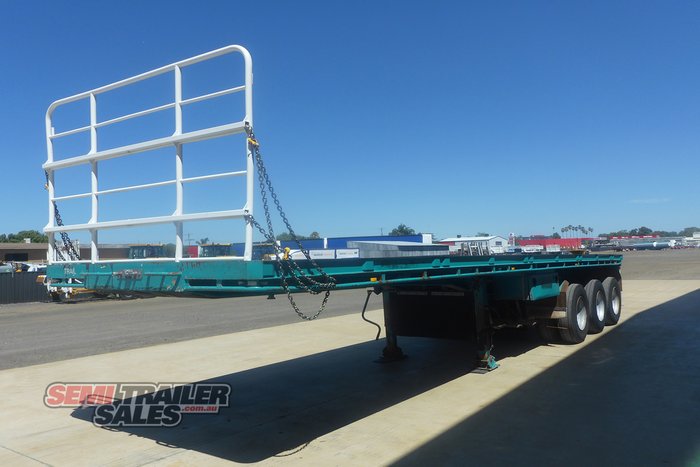 2014 Haulmark 18 Pallet Flat Top Road Train Lead