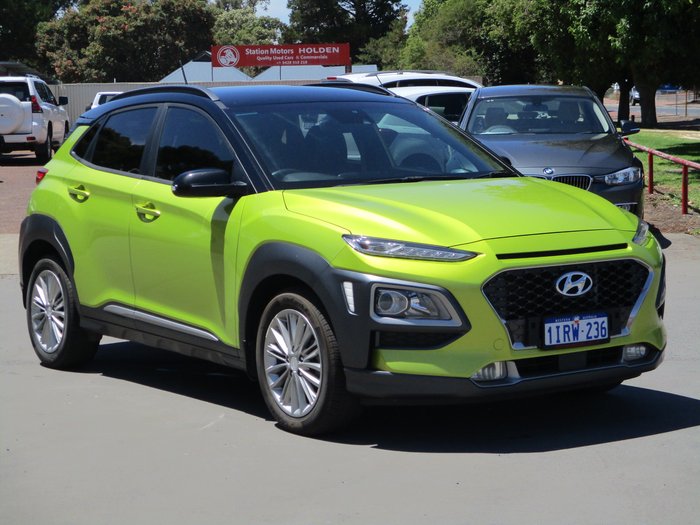 2018 Hyundai Kona Highlander OS MY18 Yellow