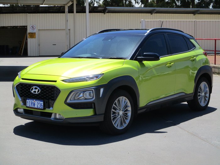 2018 Hyundai Kona Highlander OS MY18 Yellow