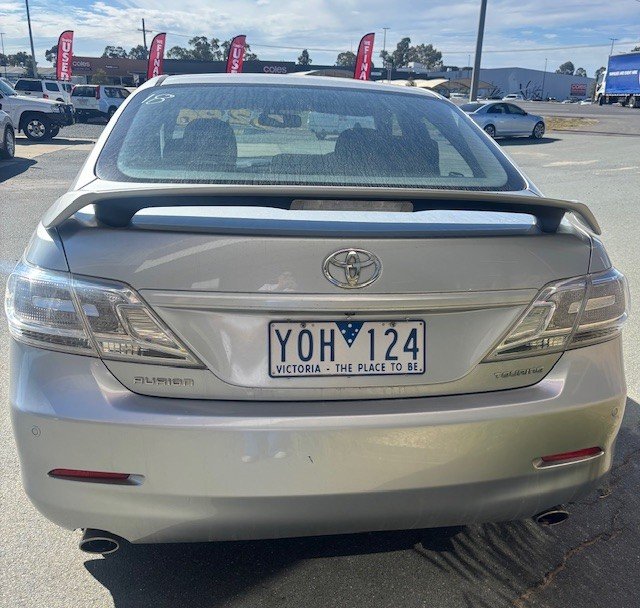 2011 Toyota Aurion Touring GSV40R MY10 SILVER