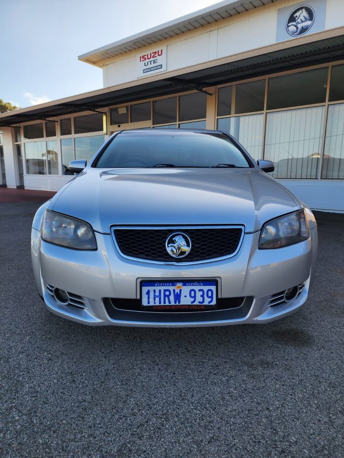 2012 Holden Commodore Z Series VE Series II MY12.5 Silver