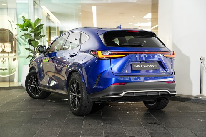 2022 Lexus NX 350h F Sport AAZH25R 4X4 On Demand Heat Blue