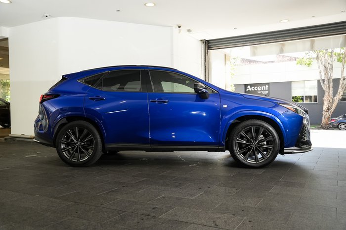 2022 Lexus NX 350h F Sport AAZH25R 4X4 On Demand Heat Blue