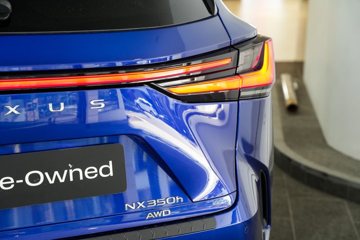 2022 Lexus NX 350h F Sport AAZH25R 4X4 On Demand Heat Blue
